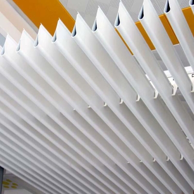 Damlayan Şekilli Alüminyum Metal Tavan 1.3mm Kalınlık İç Mekan Dekorasyonu