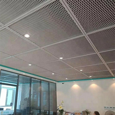 İç Dekor İçin Metal Asma Alüminyum Genişletilmiş Hasır Tavan Paneli
